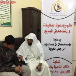 الشيخ حبشان الحبشان يخصص خطبة الجمعة عن حملة  (اكفلني ولك مثل أجري)