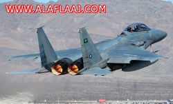 يمنيون يرفعون صور الملك سلمان احتفالاً بالتدخل العسكري