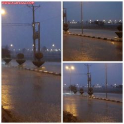 بالصور امطار على الرقاشية غرب الأفلاج اليوم الأثنين ١٥-٧-١٤٣٦
