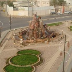 موجة غبار تجتاح الأفلاج ومراكزها تتسبب في تدني مستوى الرؤية الأفقية