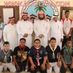 بالصور محافظ الأفلاج يفتتح جامع الصحابة