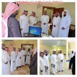 عدل الأفلاج تكرم المميزين في خدمة المراجعين