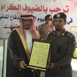 منسوبي مركز الدعوة بالأفلاج يقيم مأدبة عشاء للشيخ مبارك آل مسيعد