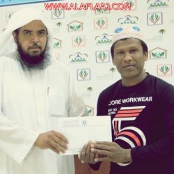 عبدالعزيز : من أهالي الأفلاج يتحدى المرض ويشارك في كأس هيئة الرياضة للقيمرز