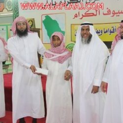 إمام  الحرم المكي في ضيافة  جمعية ( إنسان ) في الأفلاج