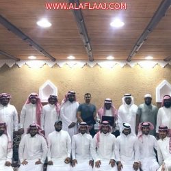 بالصور : إطلاق سراح 9 نزلاء بسجن الأفلاج مشمولين بالعفو  الملكي