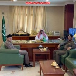شاهد.. “الفراج” يلتقي محافظ الأفلاج ويقف على المزارع ويتفقد مكتب “البيئة”