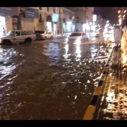 صور لسيول اودية الهدار