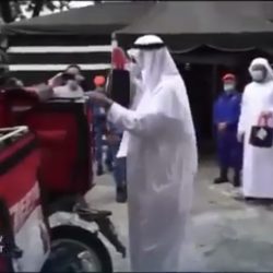 شاهد .. “المستشفى” و “لجنة الخالدية ” يكافحان “كورونا” بإخضاع عدد من العمالة  لـ “المسح النشط”