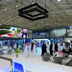 معرض ملتقى طويق للنحت 2026 ‏يواصل فعالياته.