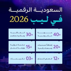 1800 شركة تقنية تشارك بمؤتمر “ليب 2026” في الرياض