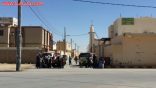 مفحط يحجز طلاب مدرسة ابتدائية بالأحمر