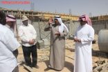 مدير تعليم اﻷفلاج يقف على عدد من المشاريع التعليمية