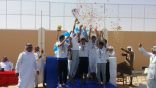 بالصور/ الأشبال بطلا لكأس الملك سلمان والذي رعاه قسم اللغة الإنجليزية بثانوية الأحمر