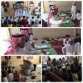 مدرسة عبدالله بن رواحة تستضيف مسابقات الإلقاء لمدارس قطاع الأحمر