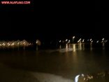 بالصور امطار على مركز طوال غرب الأفلاج وسيول خفيفة عليها