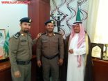 محافظ الأفلاج “يقلد” ال وقيان” رتبته الجديدة