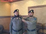 مدير الدفاع المدني يقلد العرجاني رتبته الجديدة