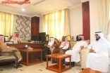 آل حسين يستقبل المبايعين من منسوبي تعليم اﻷفلاج