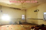 بالفيديو والصور.. الأضرار التي لحقت بمسجد قوات الطوارئ الخاصة بأبها