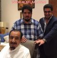 أحدث صورة لخادم الحرمين من المغرب مع “نواف بن فيصل” و”عبدالعزيز بن فهد”