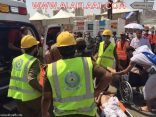 بالصور  الدفاع المدني: 717 وفاة و 863 إصابة في حادثة تدافع في منى  .  (تحديث) جديد