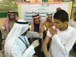 محافظ الأفلاج يدشن الحملة الوطنية للتطعيم ضد الحصبة والحصبة الألمانية والنكاف في المدارس