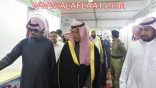 بالصور : محافظ الأفلاج يفتتح المعرض التسويقي للأسر المنتجة بالأفلاج