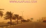 موجة غبار تعقبها أمطار رعدية على 6 مناطق