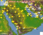 الأرصاد” : سماء غائمة على الأجزاء الجنوبية الشرقية والمرتفعات الجنوبية للمملكة