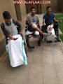 صورة مؤثرة لجنود فقدوا أرجلهم في الحد الجنوبي تجتذب المغردين