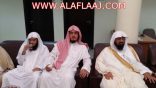 الشيخ الدكتور مبارك الزايد يستقبل المهنئين بالعيد