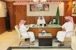 مدير التعليم يستقبل المهنئين بالعيد من منسوبي التعليم