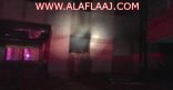 إخماد حريق في مبنى قيد الإنشاء تابع لجامعة سطام