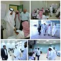 المشرف على كليات الجامعة في محافظة الأفلاج يقوم بزيارة تفقدية لقاعات التدريس