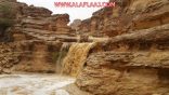 بالصور سيول وشلالات الأحمر الاثنين 1438/2/28هـ