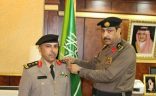 اللواء التميمي يقلد العجمي رتبته الجديدة