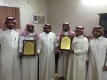 بعد 40 سنة من التميز والعطاء آل شبيب والدماعين يودعان محكمة البديع بحفل تكريمي