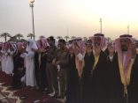 المزروع يتقدم المصلين في صلاة عيد الفطر المبارك
