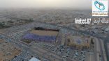 بالفيديو والصور : تصوير جوي لصلاة العيد في ليلى بالأفلاج