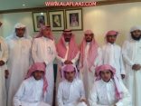 طلاب ثانوية الهدار في زيارة للبلدية