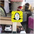 سيارة المخبز تستقر بين الرفوف