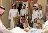 خادم الحرمين الشريفين يزور الشيخ الشثري في المستشفى