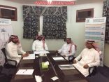 فريق نماء التطوعي بتنمية البديع يعقد اجتماعه