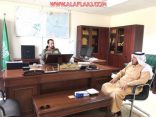 الزايد يلتقى بمدير الشرطة ويثمن له جهوده الأمنية
