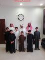 وكيل كلية المجتمع يستقبل أبناء جمعية إنسان