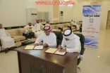 التنمية الاجتماعية في الأحمر توقع عقد شراكة مع بلدية الأحمر
