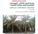 لجنة برئاسة محافظ الأفلاج تناقش إقامة مهرجان للتمور