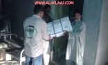 بالصور : جمعية الأفلاج تقف على معاناة عمال مشروع كليات جامعة سطام للبنات بالأفلاج