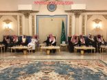 الشيخ راشد آل رشود يقيم مأدبة عشاء للرئيس العام للهيئات